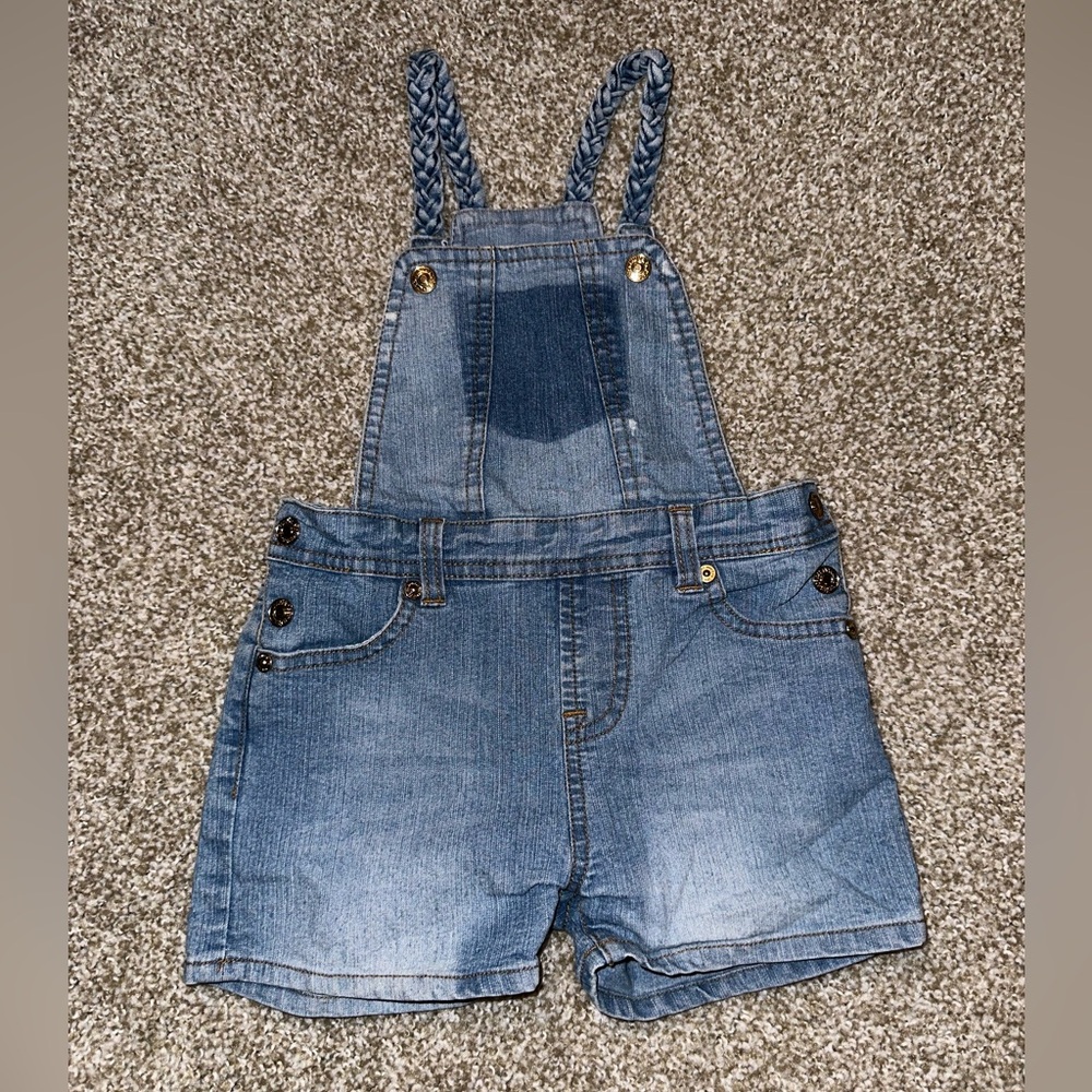 7 for all man kind 3T Denim Overalls